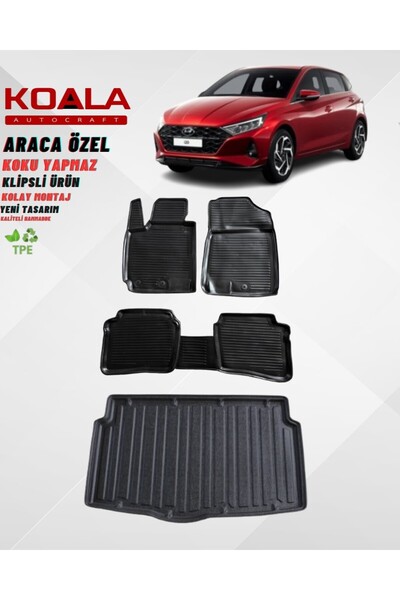 KoalaOtoTekstil Hyundai I20 Paspas 2021 Sonrası (JUMP-STYLE-ELİTE PAKET)uyuml...