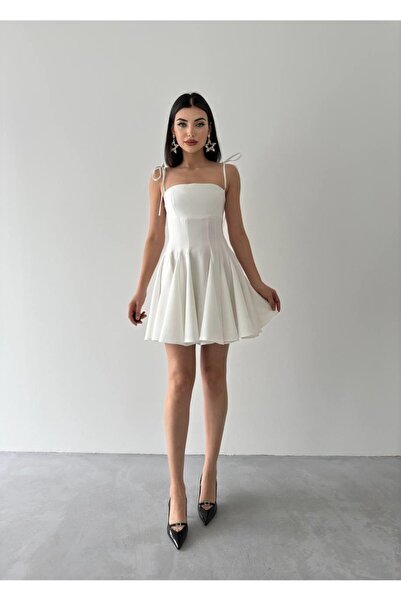 conconmoda Violet Kiloş Mini Elbise