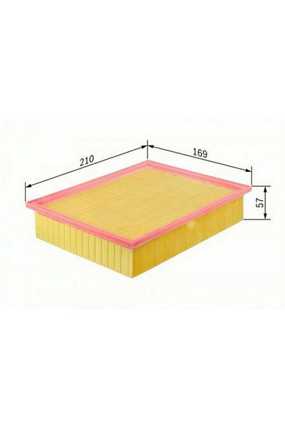 Sardes Air Filter P206 1.9D-2.0 Hdi 99 Xsara 1.9D-2.0 16V 98-05 Gnzrz