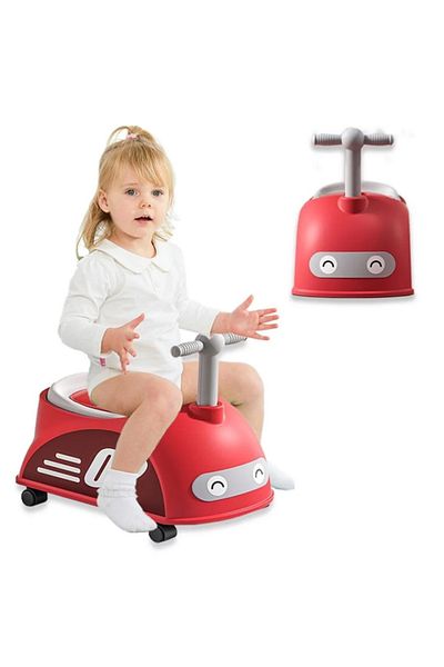 Cady One Non-Slip Splash Guard Toilet Training Seat for Toddlers with Removable Toilet Bowl