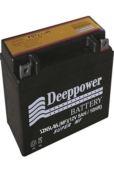 DEEPPOWER 12 Volt 5 Amper Motosiklet Aküsü DEEPPOWER