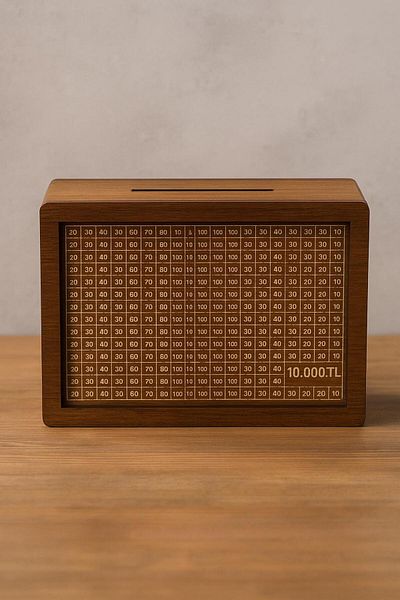 Bambus Home Parabox 10,000 Target Piggy Bank