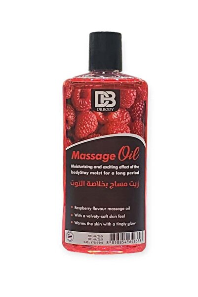 DR body دكتور بدي زيت التدليك وورم اب برائحة التوت 150مل