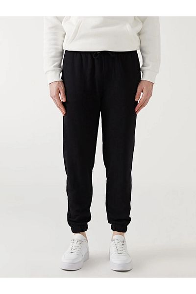 LC Waikiki Pantaloni de sport Jogger pentru bărbați XSIDE Black Standard Fit