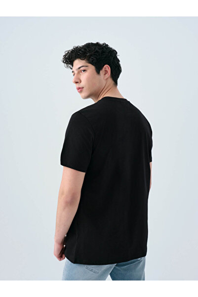 Loft Μαύρο ανδρικό T-Shirt LF2038686