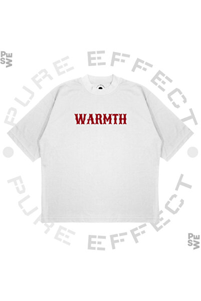 PURE EFFECT Unisex Oversize kroj Božanska toplina Štampano Kutijasti kroj Deb...