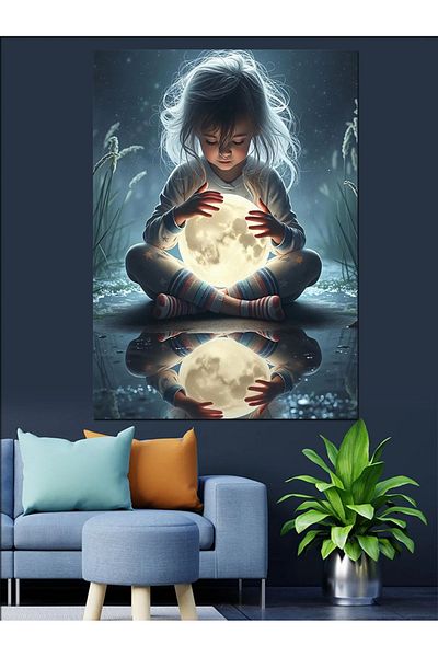 Tablomega Magical Ball Decorative Canvas - Mdf Wooden Painting