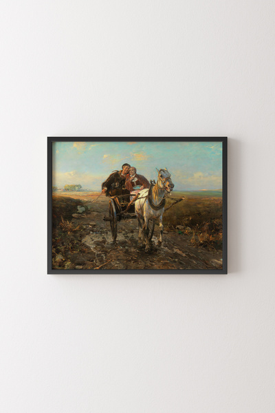 epiqart Polish Wedding Journey - Black Frame