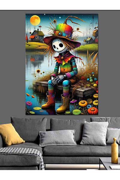 Tablomega Mexican Baby Decorative Canvas - Mdf Wooden Painting