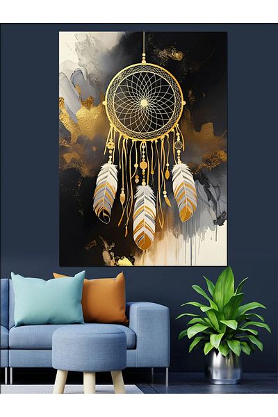 Tablomega Pânză decorativă pentru vise - Lemn MDF