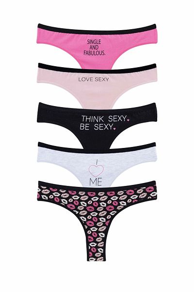 Tanzanit Brazilian Bikini Bottom 5 Pieces