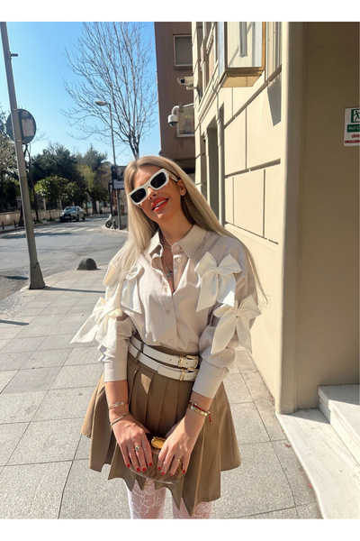 No More Official Fiyonklu gömlek