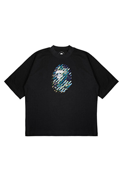 PURE EFFECT Unisex Oversize kroj Kupaći kostim Illusion Štampano Kutijasti kr...