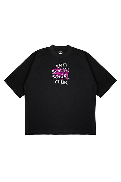 PURE EFFECT Unisex Oversize Boxy Fit Klizam T-shirt Χοντρό ύφασμα