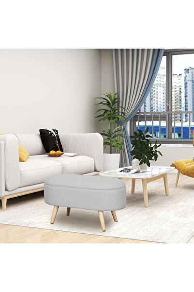 stillola ram's puf small bench ayak uzatma ahşap retro ayak sandıklı puf bench