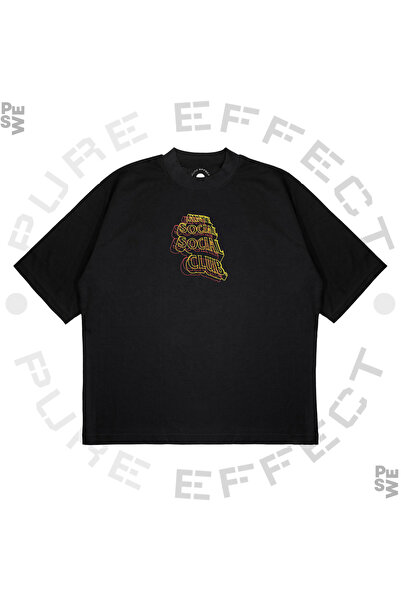 PURE EFFECT Unisex Oversize kroj Anti Social Social Club Double Štampano Boxy...