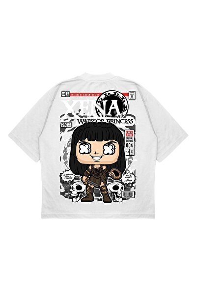PURE EFFECT Unisex Oversize kroj Xena ratnički ranac Štampano širokog kroja o...