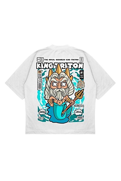 PURE EFFECT Unisex Oversize kroj King Triton ruksak Štampano širokog kroja od...