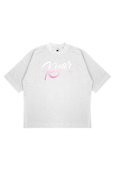 PURE EFFECT Unisex Oversize kroj Roar Tropski Tigar Štampano Kutijasti Model ...