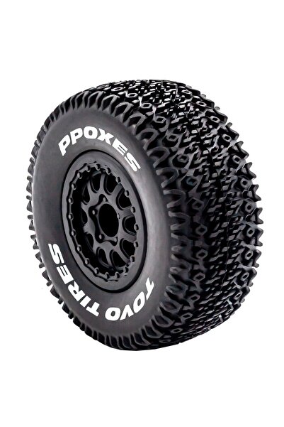 Choice 4 قطع 2023C 4 قطع 112 مم 1/10 إطارات شاحنات قصيرة المسار عجلة إطار مع ...