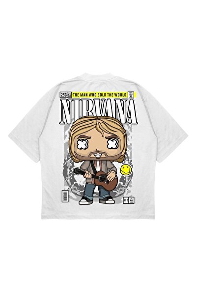 PURE EFFECT Unisex Oversize kroj Nirvana ruksak Štampano širokog kroja od deb...
