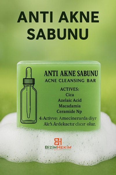 BİZİMHEKİM ŞİFA EVİ Anti-Spot Natural Anti Soap Handmade and Suitable for Bla...