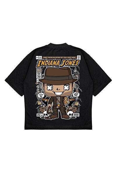PURE EFFECT Unisex Oversize kroj Indiana Jones ruksak Štampano čvrste krojeve...