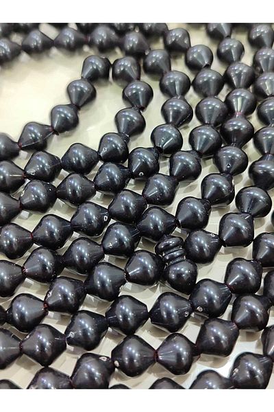 Bayraktar 500 Luxury Tesbi̇h Diamond Cut Black Color