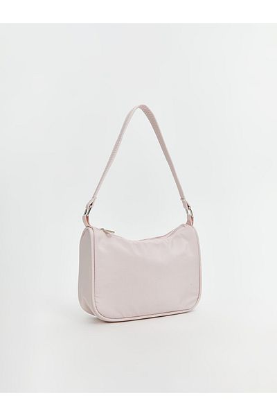 LC Waikiki Pink Girl's Shoulder Bag with Bow Pattern