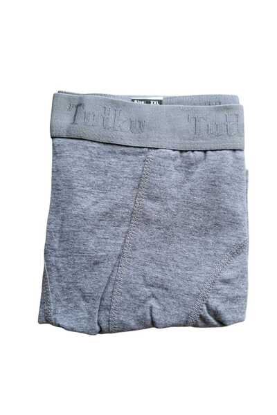 Tutku 0114 Чоловічі еластичні боксери-труси-3 штуки чорні-3 штуки сірі