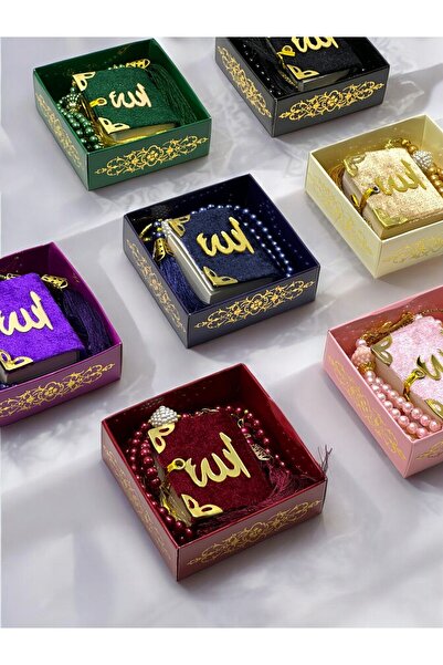 Deniz Elmasları Set cadou Mini Coran și Tasbih Hajj și Umrah - Cadou elegant ...