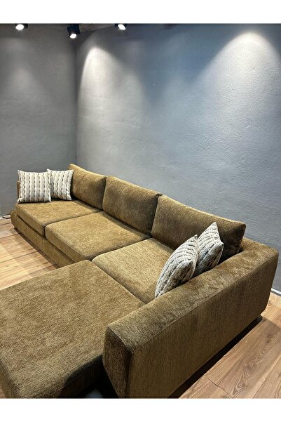 SM HOME DEKOR MİSS KÖŞE KOLTUK TAKIMI GENİŞ OTURUMA SAHİP YASTIKSIZ YATAK OLA...