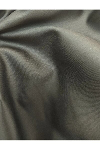COLLESSİA Double Elastic 100% Cotton Satin Sheet Set - Dark Green