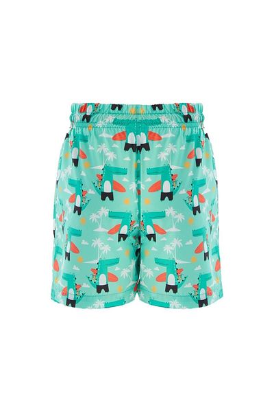 Remsa Mayo Sea Shorts Dinosaur Boy Baby Remsa Swimsuit Marlın 12 S111 Mint