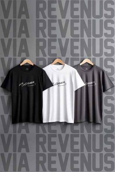 Vordevia Ataturk Signature B Štampano 3-dijelna % 100% pamuk P Pamučni džerse...