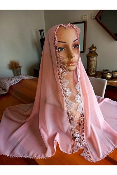 yörük tuhafiye Handcrafted Needlepoint Prayer Headscarf and Mevlüt Cover, Pow...