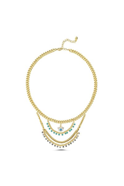 CHARMLUCKY Special Series 3-Piece Dangle Necklace