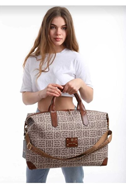 Miami Polo Clup Αυθεντική τσάντα χειρός και ώμου σε στυλ βαλίτσας μεγάλου μεγ...