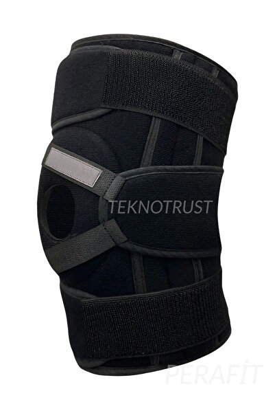 teknotrust Sporcu Dizlik Silikon Patella ve Çelik Ligament Destekli Menüsküs,...