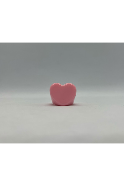 Kahkül shop Bebek Pembe Kalpli Akrilik Yüzük