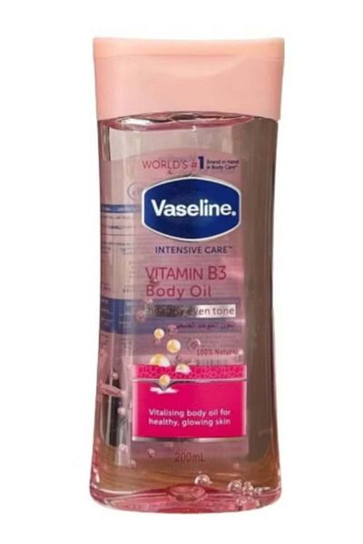 Vaseline فازلين جل زيتي لترطيب وتوحيد لون البشرة الأصلي - 200 مل