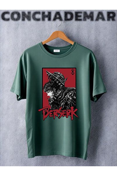 Vordevia Berserk Anime Štampano Oversize kroj T-shirt