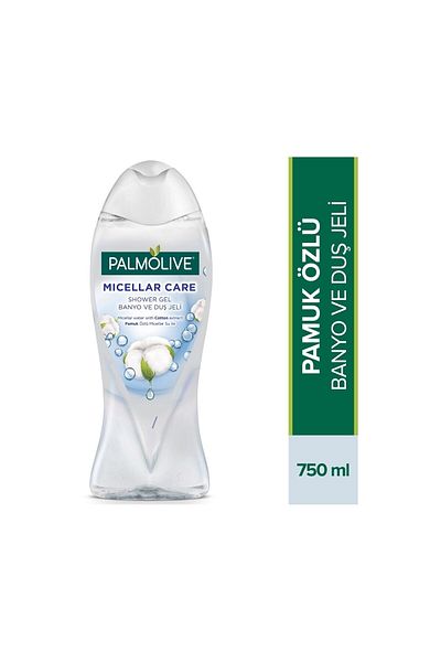 Palmolive 750MlMicellarCareCotton Essence Shower Gel