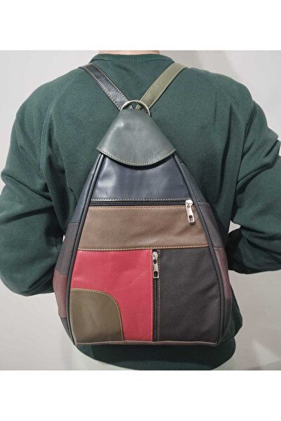 atter Genuine Leather Back Shoulder Bag