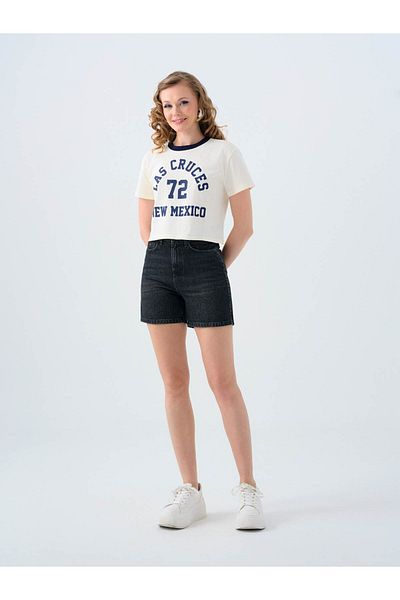 Loft Ecru Women's T-Shirt Lf2039534