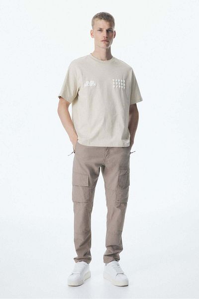 H&M Loose Fit Printed T-shirt