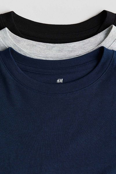 H&M 3-pack Jersey Tops