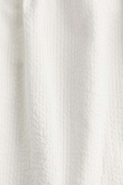 H&M Cotton Seersucker Top