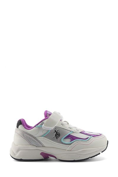 U.S. Polo Assn. Supole 5Fx White Girl's Sneaker a 101946615