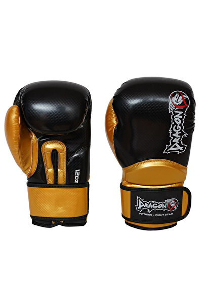Dragondo Carbon dragon boks eldiveni kick boks MuayThai müsabaka antreman boxing boks bandaj dişlik 3'lü Set
